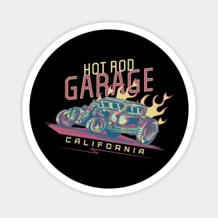 Hot Rod Garage V1 Magnet